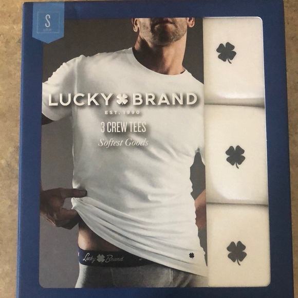 Lucky Brand Other - Lucky Brand 3 Crew Tees